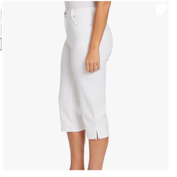 NWT Gloria Vanderbilt Amanda Heritage Fit Capri Jeans stretch - Picture 3 of 16